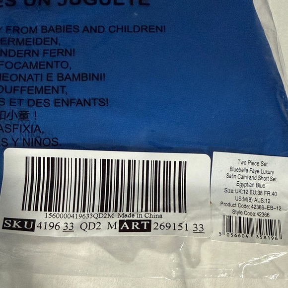 Bluebella Azure Intimates Set - Picture 4 of 5